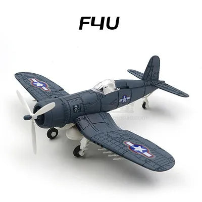 GSF 1/48 WW II Fighter Aircraft 4D Assembly Puzzle Military Model Kit