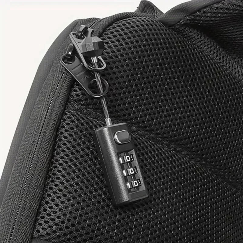 Mini 3 Position Combination Luggage Lock Resettable Backpack Cabinet Padlock