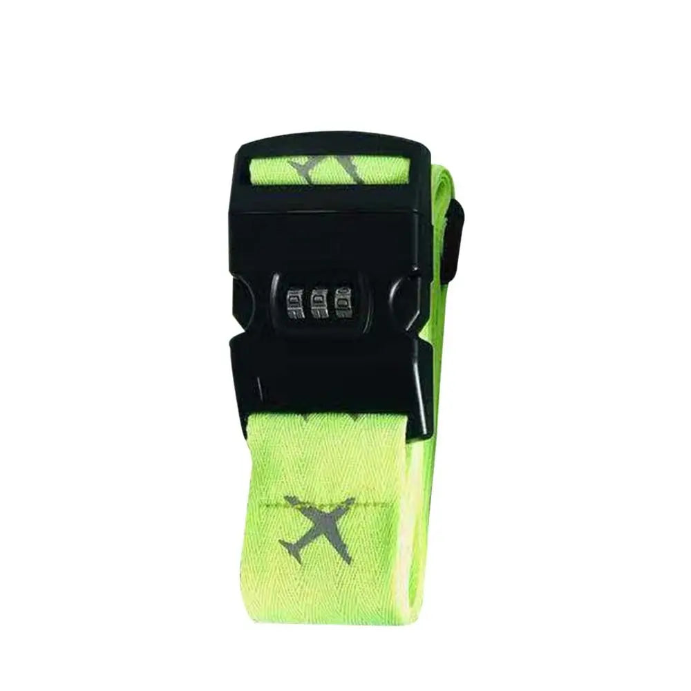 Adjustable Password Lock Luggage Strap 5x200cm Anti Theft