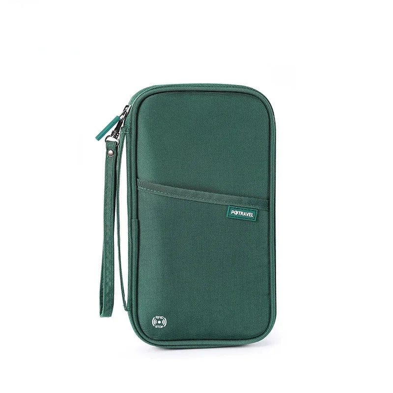 Family Travel Wallet Passport Holder Waterproof Document Organiser Card Ticket Storage Bag Case