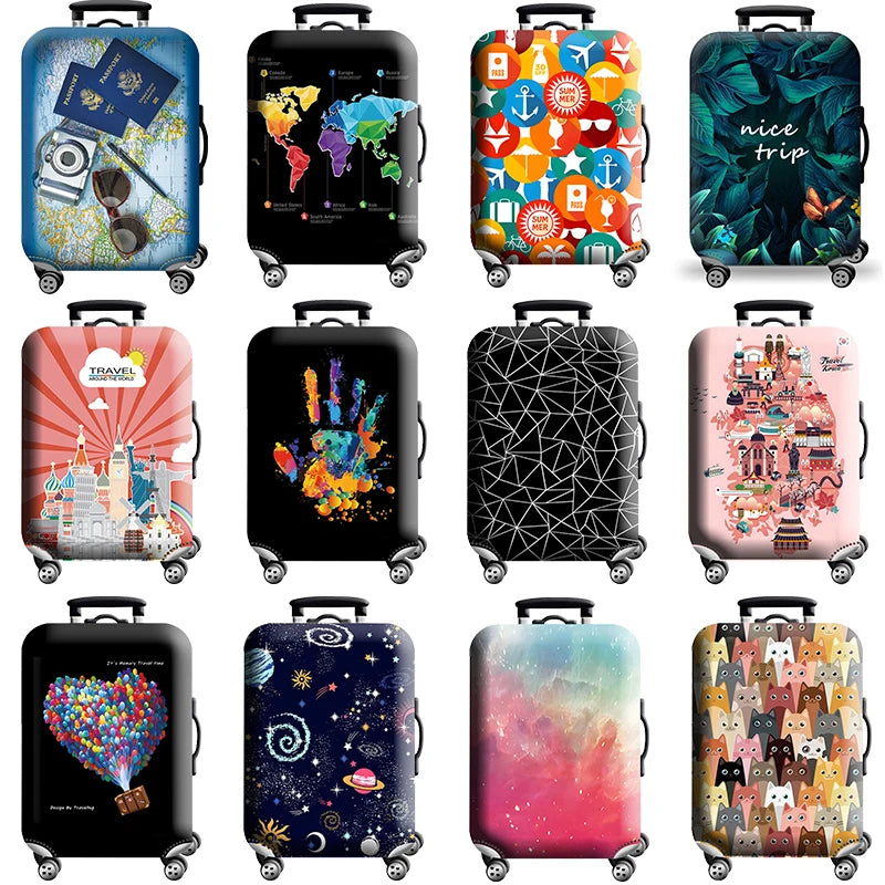 Stretch Luggage Cover Suitcase Protector 18 to 32 Inch Travel Dust and Scratch Protection
