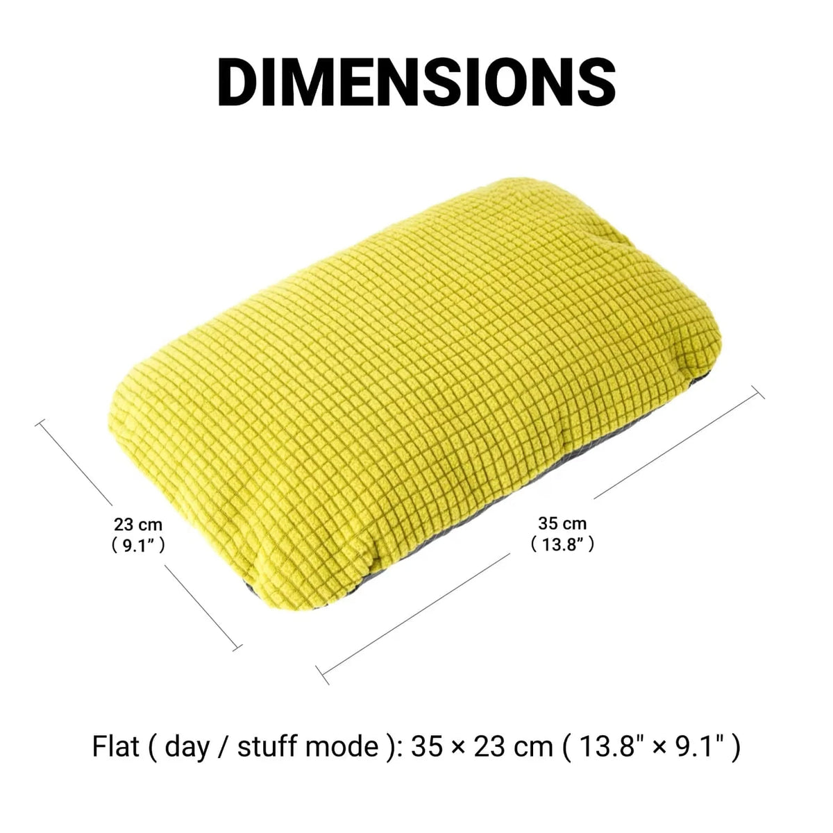 Ultralight 2 in 1 Stuff Sack Pillow Multifunctional Camping Storage Bag Outdoor Headrest Gear