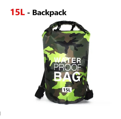 SCIONE Waterproof PVC Dry Bag Backpack 10L 15L 20L 30L