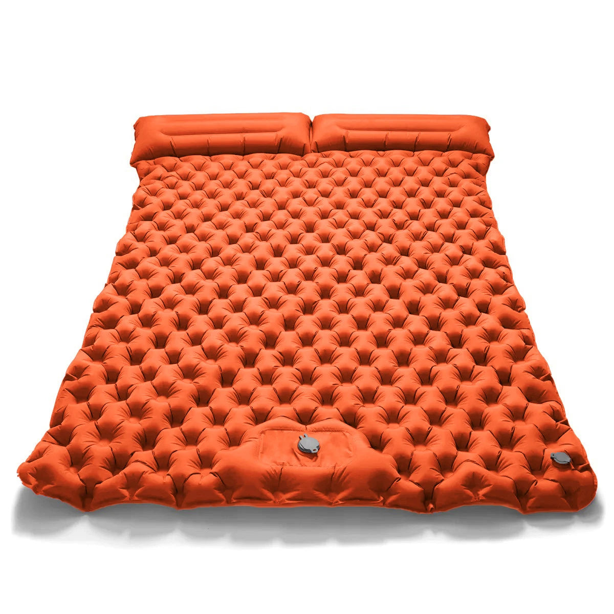 Double Inflatable Camping Mattress Extra Wide Ultralight Sleeping Pad Mat Travel
