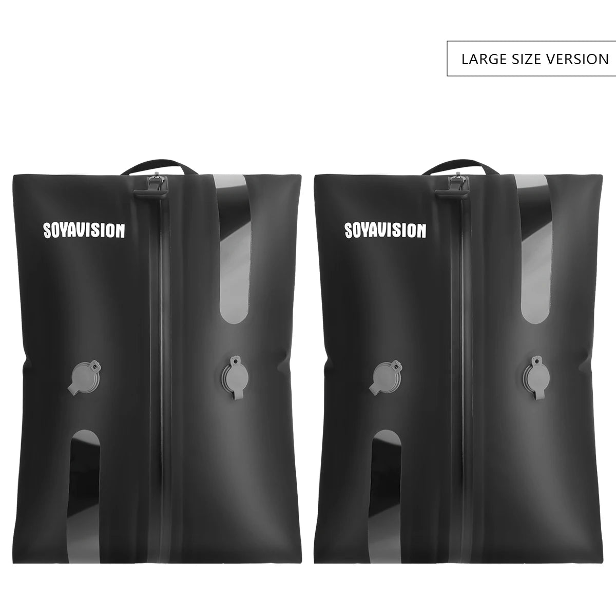 Reusable Travel Vacuum Bags Waterproof Compression Storage Bags for Luggage Space Saving