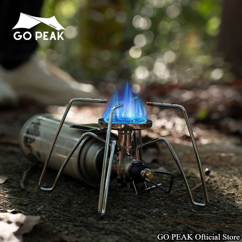 Spider Folding Camping Gas Stove Butane Burner Portable Outdoor Cooking BBQ Hiking Backpacking