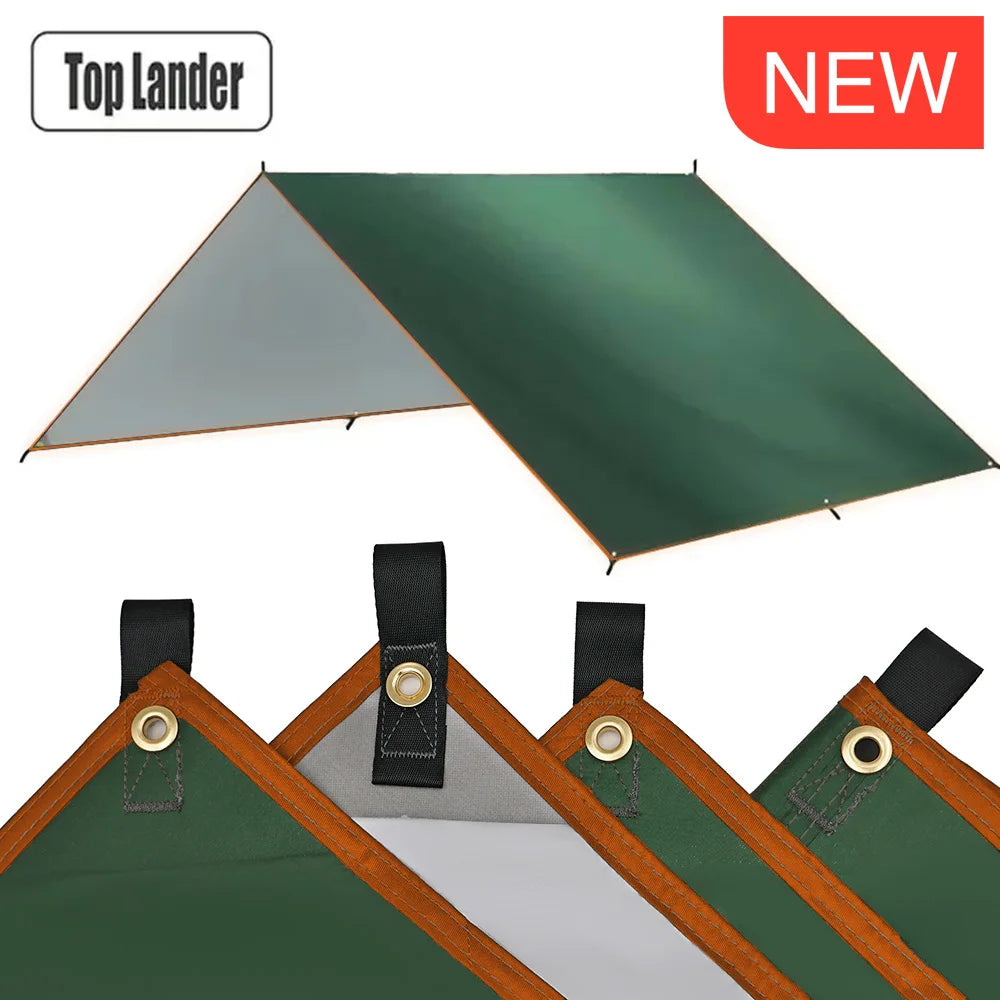 Waterproof Camping Tarp Sun Shelter Ultralight Outdoor Awning Tent Canopy for Hiking Travel