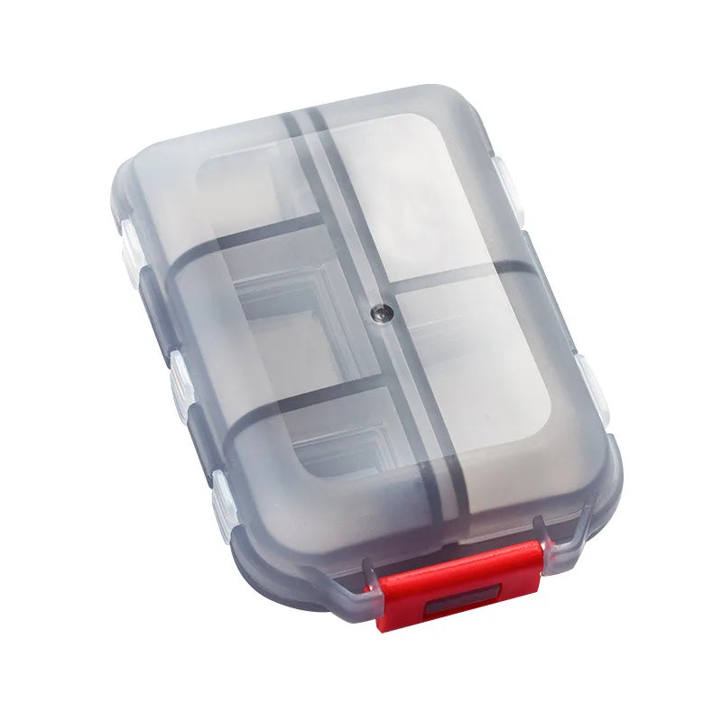 OEMG Travel Pill Organizer Moisture Proof Pocket Medicine Vitamin Holder Case Portable Box