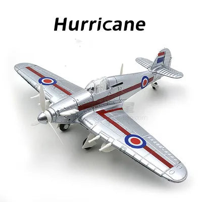 GSF 1/48 WW II Fighter Aircraft 4D Assembly Puzzle Military Model Kit