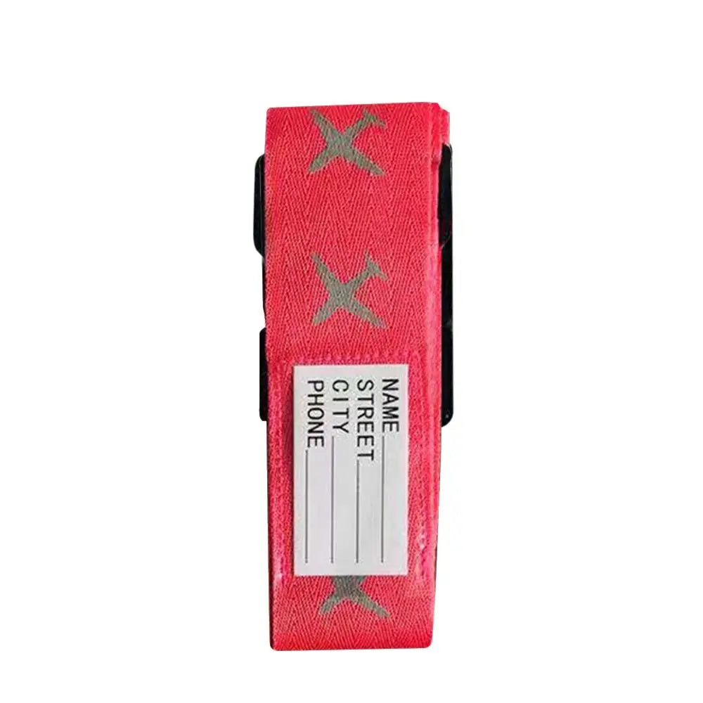 Adjustable Password Lock Luggage Strap 5x200cm Anti Theft
