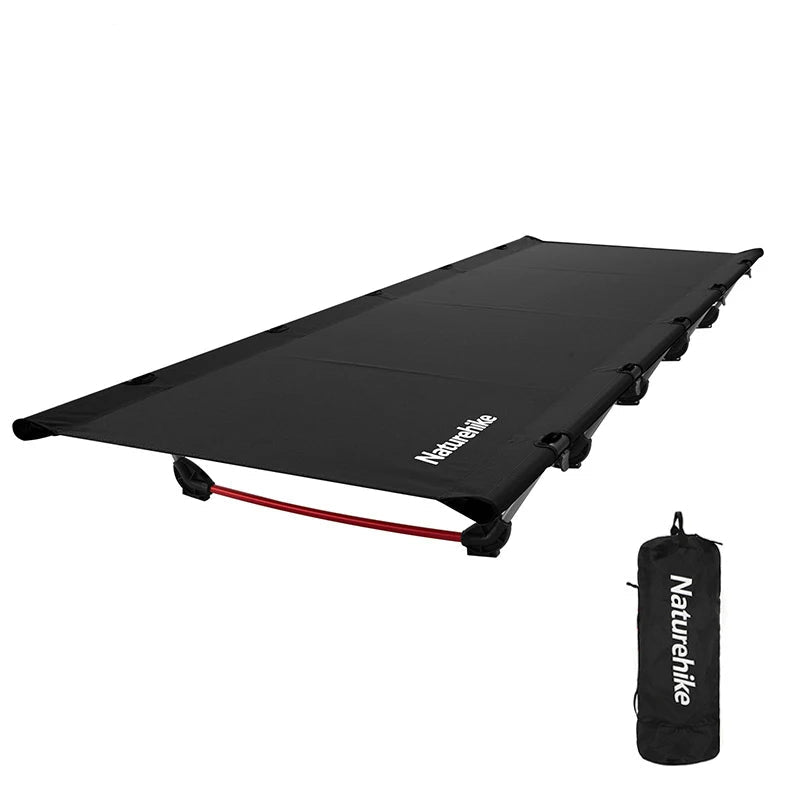 Folding Camping Bed Single Person Portable Easy Setup Outdoor Sleeping Cot 150kg Capacity