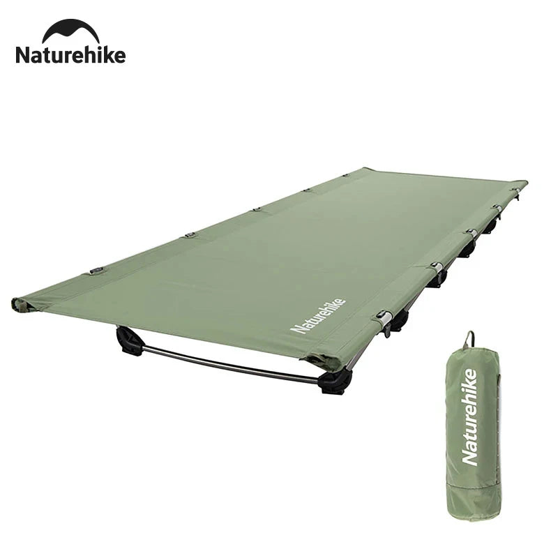 Folding Camping Bed Single Person Portable Easy Setup Outdoor Sleeping Cot 150kg Capacity