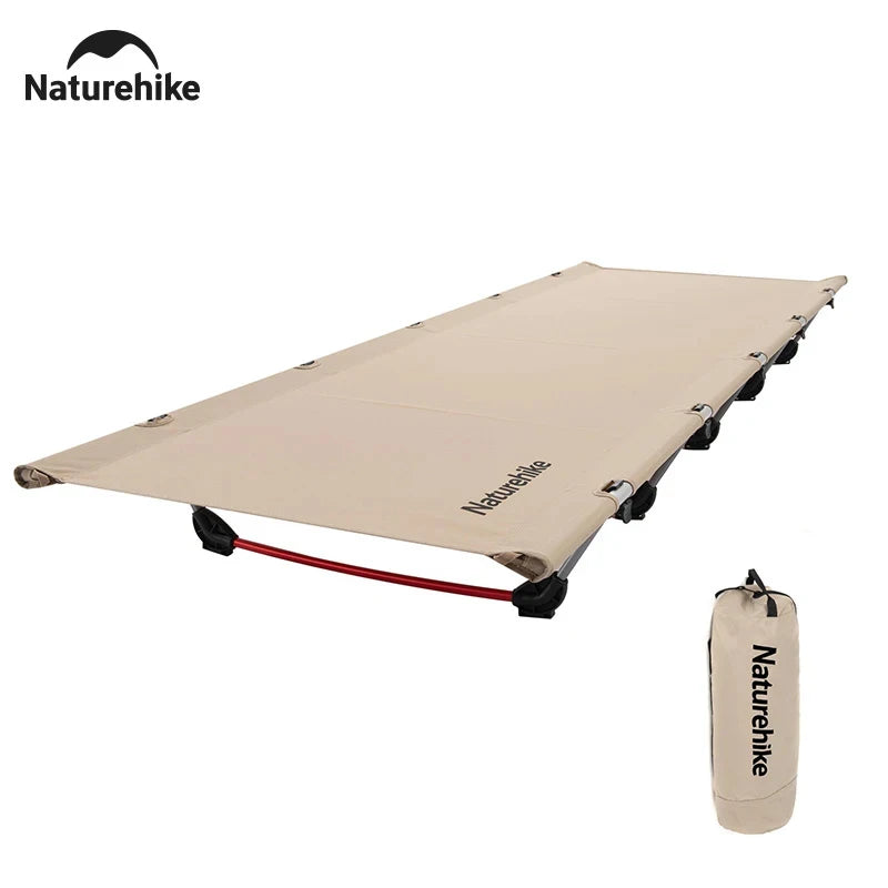 Folding Camping Bed Single Person Portable Easy Setup Outdoor Sleeping Cot 150kg Capacity