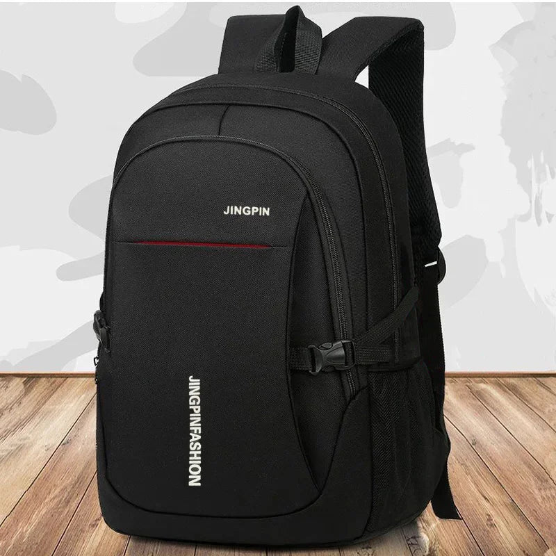 Canvas Laptop Travel Bag Dual Shoulder Briefcase Backpack Lightweight Unisex Work Carry Bag