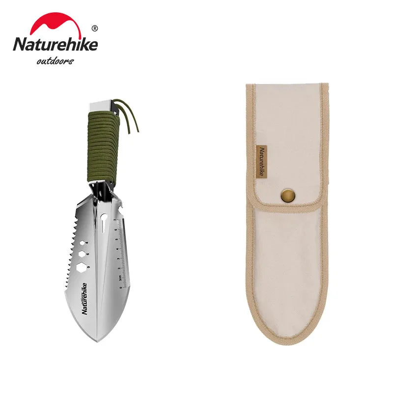 Multifunctional Camping Shovel Outdoor Survival Tool Steel Folding Hiking Bushcraft Gear