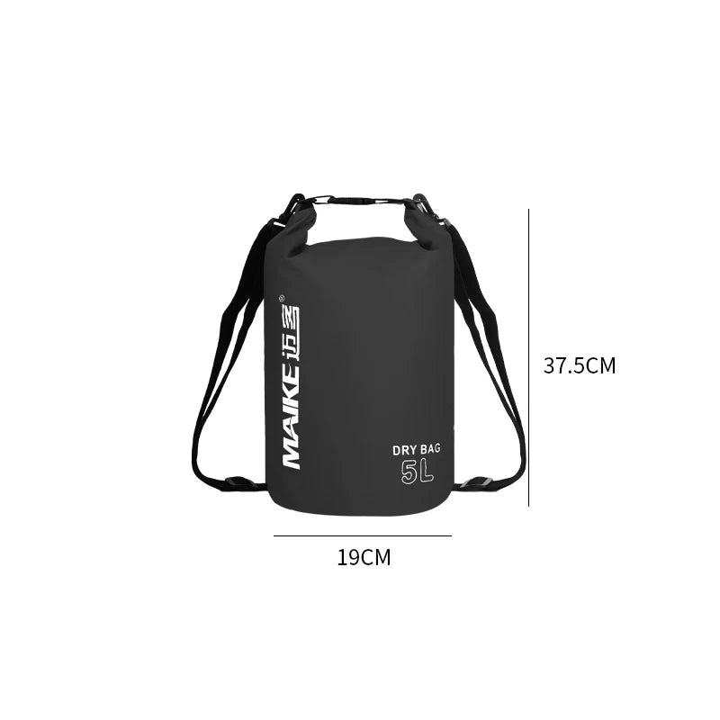 Waterproof Dry Bag 5L 10L 15L Swimming Kayaking Camping Backpack