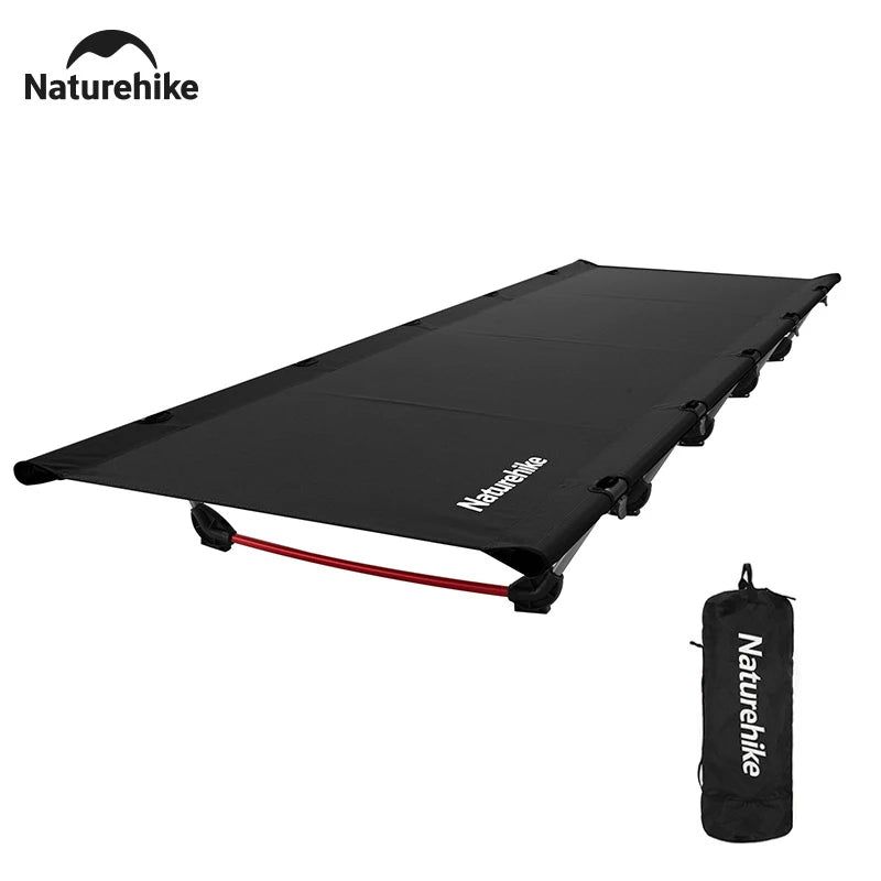 Folding Camping Bed Single Person Portable Easy Setup Outdoor Sleeping Cot 150kg Capacity