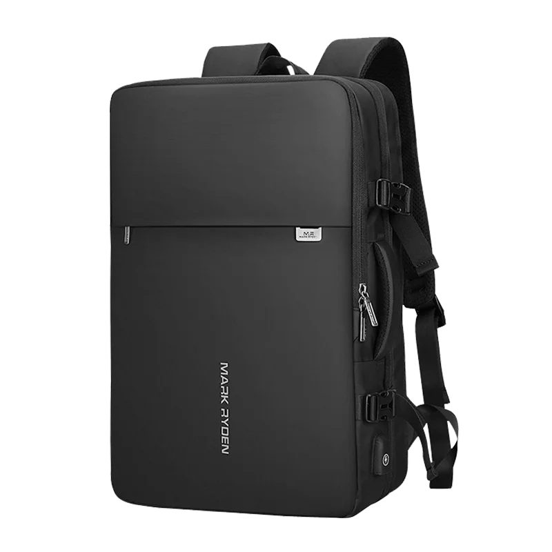 MARK RYDEN 40L Expandable Business Travel Backpack for Men & Women Fits 17.3 Inch Laptop Bag Large