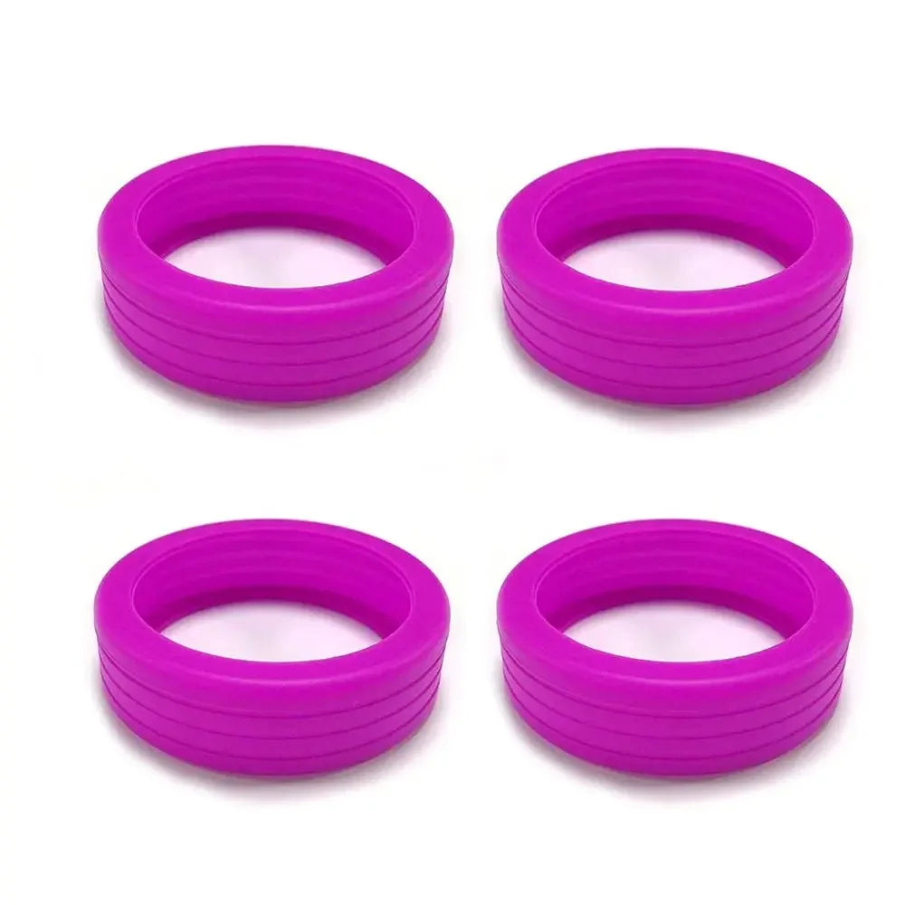 Travel Luggage Wheel Protector Covers 4 8Pcs Silicone Suitcase Caster Guard Noise Reduction